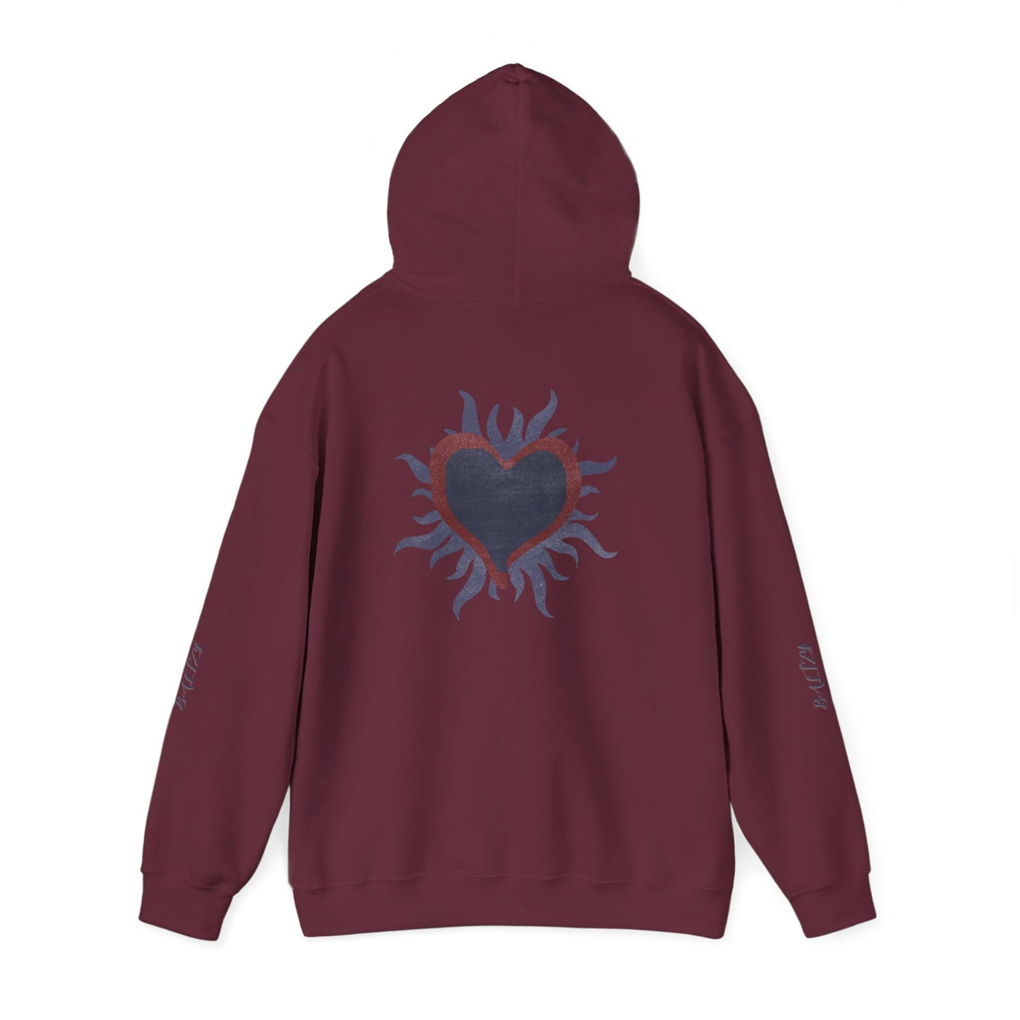 BLUE-HEART HOODIE