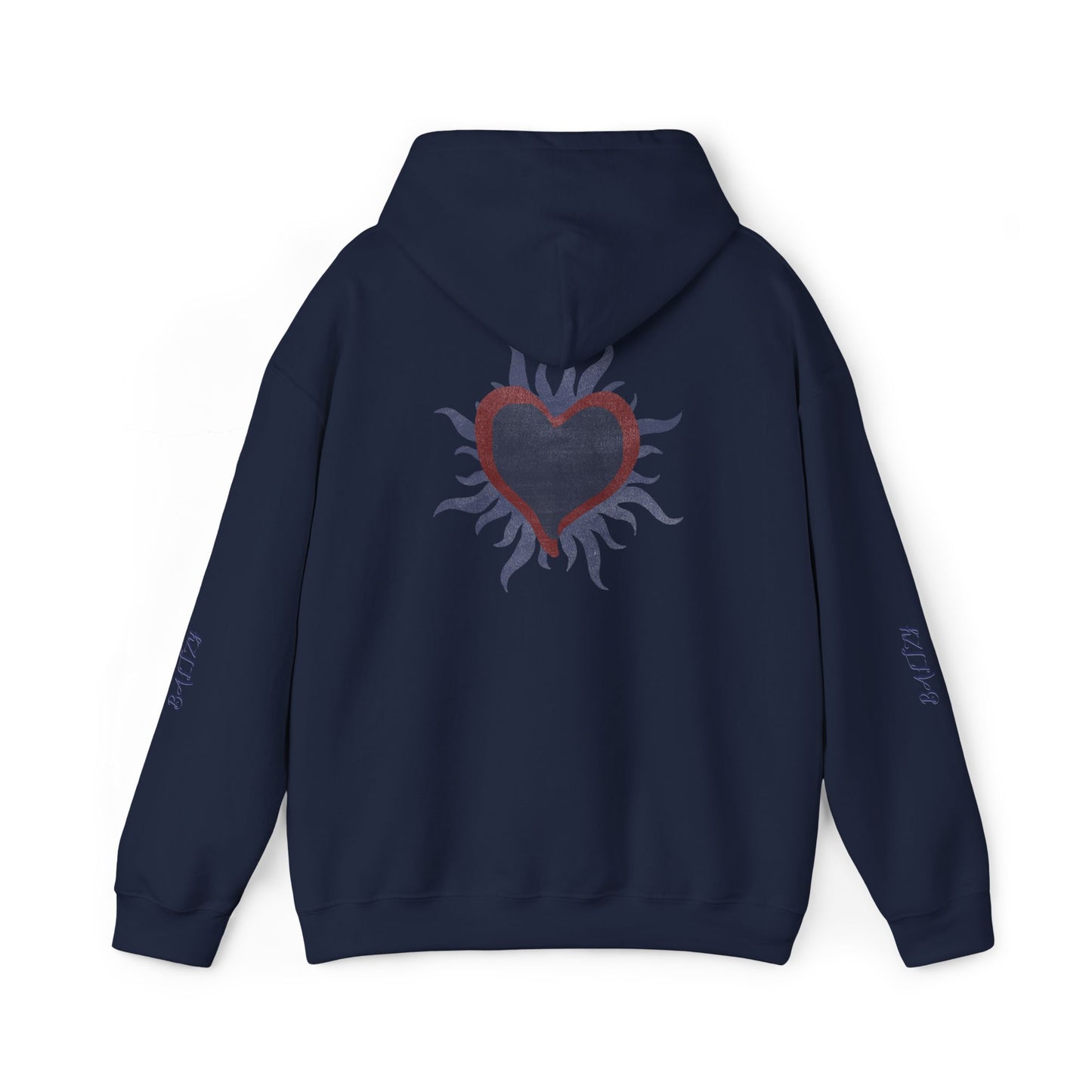 BLUE-HEART HOODIE