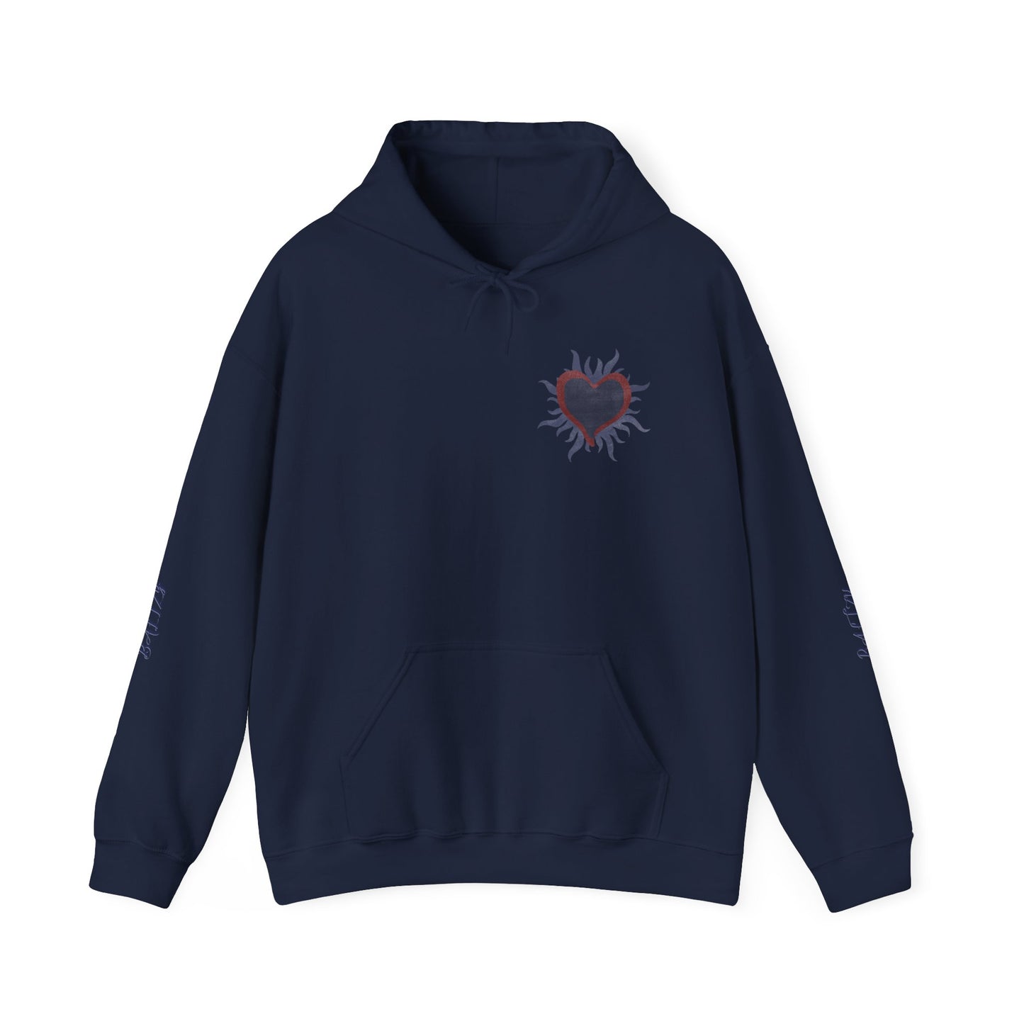 BLUE-HEART HOODIE