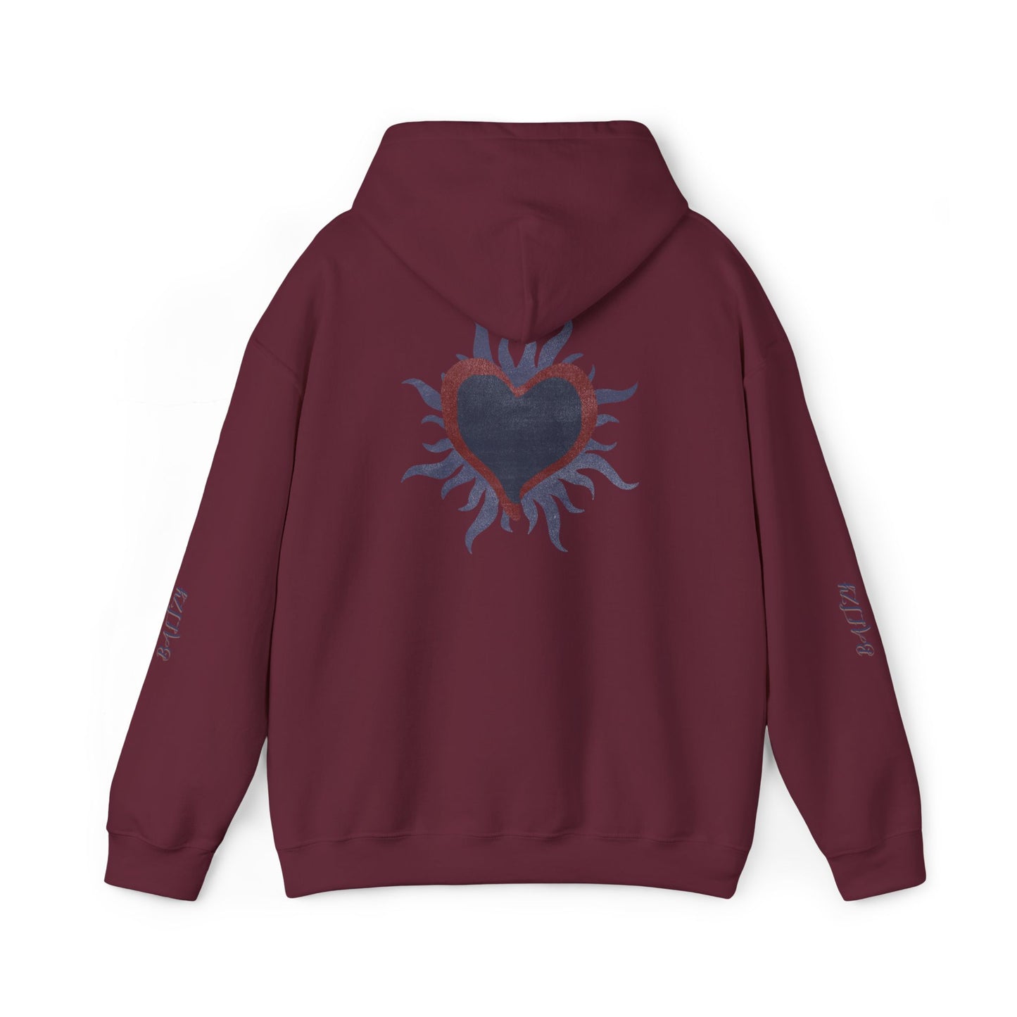 BLUE-HEART HOODIE