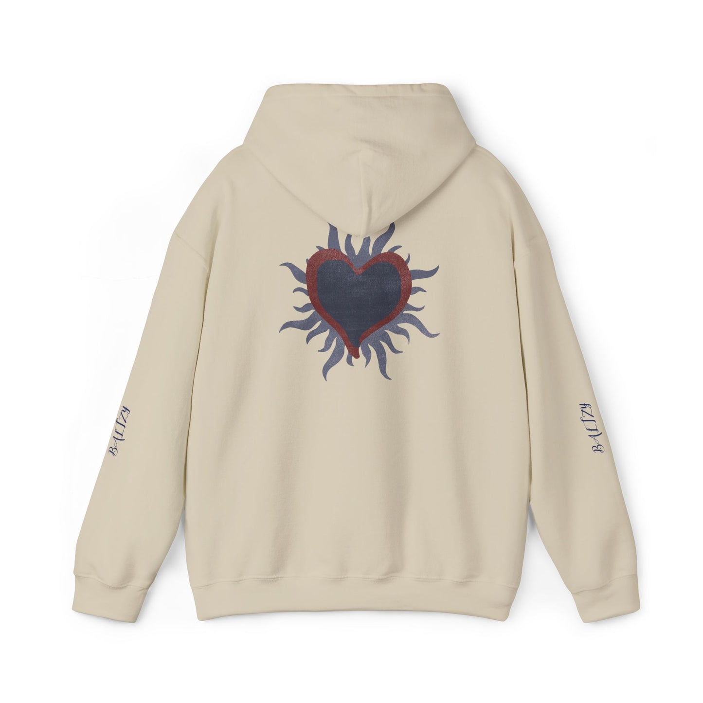 BLUE-HEART HOODIE
